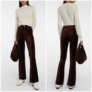 Agolde Nico High Rise Slim Boot in Chocolate Milk Womens Size 23